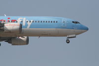 OO-TUA @ EBBR - Arrival of flight JAF4158 to RWY 02 - by Daniel Vanderauwera