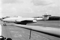 WF784 @ OLDENBURG - Meteor T7 WF784 was taken at RAF Oldenburg 26 squadron B flight during my time there in 1953. - by Dan W Lewis