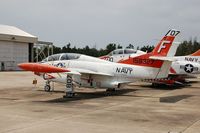 158327 @ NPA - Rockwell T-2C Buckeye at the National Naval Aviation Museum, Pensacola, FL - by scotch-canadian