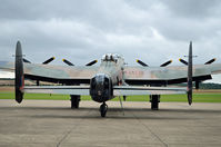 PA474 @ EGSU - SHOT AT DUXFORD ON A VERY RAINY DAY - by Martin Browne