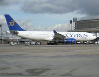 5B-DBT @ LFPG - Cyprus Airways' other flagship was seconds to dock at Zulu 4 when pictured - by Alain Durand