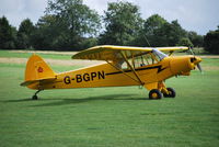G-BGPN @ EGHP - Piper Super Cub at Popham - by moxy