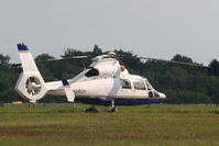 VQ-BON @ EGSS - ex 9M-TSM of Eurocopter SE Asia - by Chris Hall