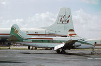 N690BC @ MIA - Riley Heron of Shawnee Airlines as seen at Miami in November 1979. - by Peter Nicholson