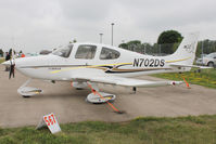 N702DS @ OSH - Aircraft in the camping areas at 2011 Oshkosh - by Terry Fletcher