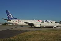 OM-AEX @ LZIB - Air Explore Boeing 737-400 - by Dietmar Schreiber - VAP