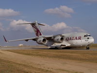 A7-MAB @ LMML - C17 A7-MAB Qatari Emiri Air Force - by raymond