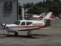 N4826W @ CCB - Parked on the side of Foothill Sales & Service area - by Helicopterfriend