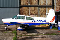 G-DINA @ EGBS - Portway Aviation - by Chris Hall