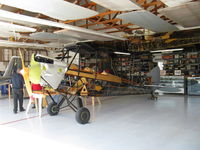 N1510V @ SZP - 1948 DeHavilland DH.60G GIPSY MOTH, DeHavilland Gipsy Grp 3, in rebuild in the David Watson Aviation Museum of Santa Paula Hangar - by Doug Robertson