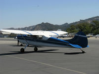 N2518D @ SZP - 1952 Cessna 170B, Continental C-145-2 145 Hp, taxi - by Doug Robertson