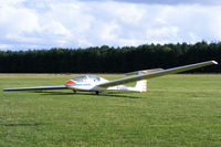 G-CKRH @ X3SI - Staffordshire Gliding Club, Seighford Airfield - by Chris Hall