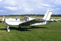 G-AZYD @ X3SI - Staffordshire Gliding Club, Seighford Airfield - by Chris Hall