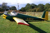 G-BTTZ @ X3SI - Staffordshire Gliding Club, Seighford Airfield - by Chris Hall