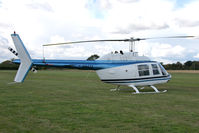 N9422 @ EGBR - Bell 206A Jet Ranger at Breighton Airfield's Helicopter Fly-In, September 2011. - by Malcolm Clarke