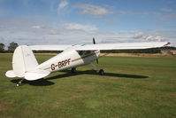G-BRPF @ EGBR - Cessna 120 at Breighton Airfield's Helicopter Fly-In, September 2011. - by Malcolm Clarke