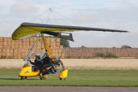 G-BYYN @ EGBR - Pegasus Quantum 15-912 at Breighton Airfield's Helicopter Fly-In, September 2011. - by Malcolm Clarke