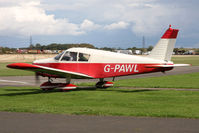 G-PAWL @ EGBR - Piper PA-28-140 Cherokee at Breighton Airfield's Helicopter Fly-In, September 2011. - by Malcolm Clarke