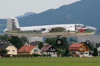 N6123C @ SZG - short before landing - by Lötsch Andreas
