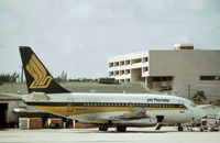 N46AF @ MIA - Boeing 737-112 of Air Florida as seen at Miami in November 1979. - by Peter Nicholson