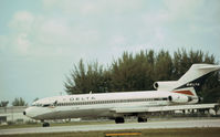 N502DA @ MIA - Delta Air Lines Boeing 727-232 joining the active runway at Miami in November 1979. - by Peter Nicholson