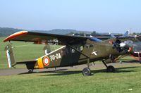 F-GIBN @ EDST - Max Holste MH.1521C Broussard at the 2011 Hahnweide Fly-in, Kirchheim unter Teck airfield