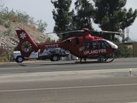 N36RX @ CCB - Back together and waiting for a call out - by Helicopterfriend