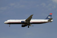 N177US @ CLT - An A321 looks quite smart in this scheme - by Duncan Kirk
