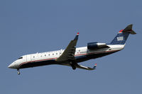 N450AW @ CLT - US Airways operates a substantial number of commuter jets - by Duncan Kirk