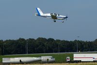 PH-AIS @ EHLE - Just before landing at Lelystad Airport - by Jan Bekker