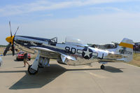 N51JC @ LNC - Cavanagh Museum's newly restored P-51 at the 2011 Warbirds on Parade at Lancaster Airport, TX - by Zane Adams