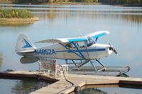 N4852A @ AK8 - Alaska Floats & Skis Piper Super Pacer used for float plane training at home base, Christiansen Lake near Talkeetna, AK - by BTBFlyboy