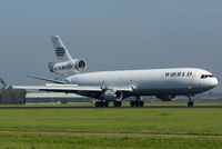 N275WA @ EHAM - Just after landing on the Polderbaan at Schiphol - by Jan Bekker