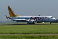 TC-AJP @ EHAM - Just after landing on the Polderbaan at Schiphol - by Jan Bekker