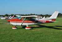 N183NM @ EGLD - Cessna 182P at Denham - by moxy