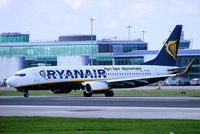 EI-DLF @ EGCC - Ryanair with additional Bye Bye SkyEurope titles - by Chris Hall