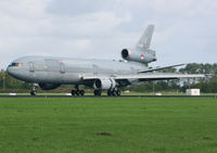 T-235 @ EHLW - Royal Netherlands AF KDC-10 during GCA roll-out at Leeuwarden AB. - by Nicpix Aviation Press/Erik op den Dries