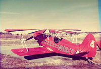 N9601 @ HWV - Biplane built by me and Joe Laterra.1971 - by Ted Davenport