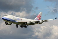 B-18701 @ EGCC - China Airlines - by Chris Hall