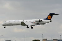 D-ACPE @ EGCC - Lufthansa Regional - by Chris Hall