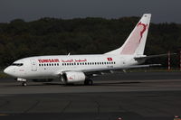 TS-ION @ EDDL - Tunisair, Boeing 737-6H3, CN: 29499/0510, Name: Utique - by Air-Micha