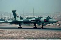 XM605 @ LMML - Vulcan XM605 101Sqd RAF - by raymond