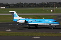 PH-WXD @ EDDL - KLM Cityhopper, Fokker F70, CN: 11563 - by Air-Micha