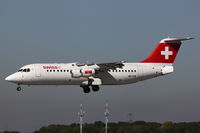 HB-IYW @ EDDL - Swissair, BAe Avro 146-RJ100, CN: E3359, Name: Spitzmeilen 2501m - by Air-Micha