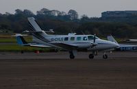 G-CYLS @ EGFH - Oasis 303 Ltd's Crusader visiting Swansea Airport. - by Roger Winser