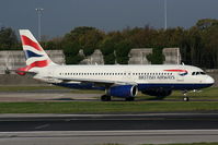 G-EUUD @ EGCC - British Airways - by Chris Hall