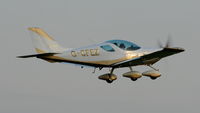 G-CFEZ @ EGTH - 4. G-CFEZ departing the glorious Shuttleworth Uncovered Air Display, September 2011 - by Eric.Fishwick