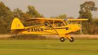 G-AMEN @ EGTH - 2. G-AMEN departing Shuttleworth Autumn Air Display, October, 2011 - by Eric.Fishwick