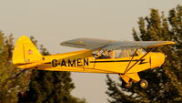 G-AMEN @ EGTH - 4. G-AMEN departing  Shuttleworth Autumn Air Display, October, 2011 - by Eric.Fishwick