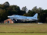 VP-CBG @ EGSC - A very rare sight these days landing at Cambridge - by Andy Parsons